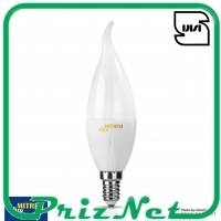 لامپ شمعی LED مدل اشکی 7 وات میتره